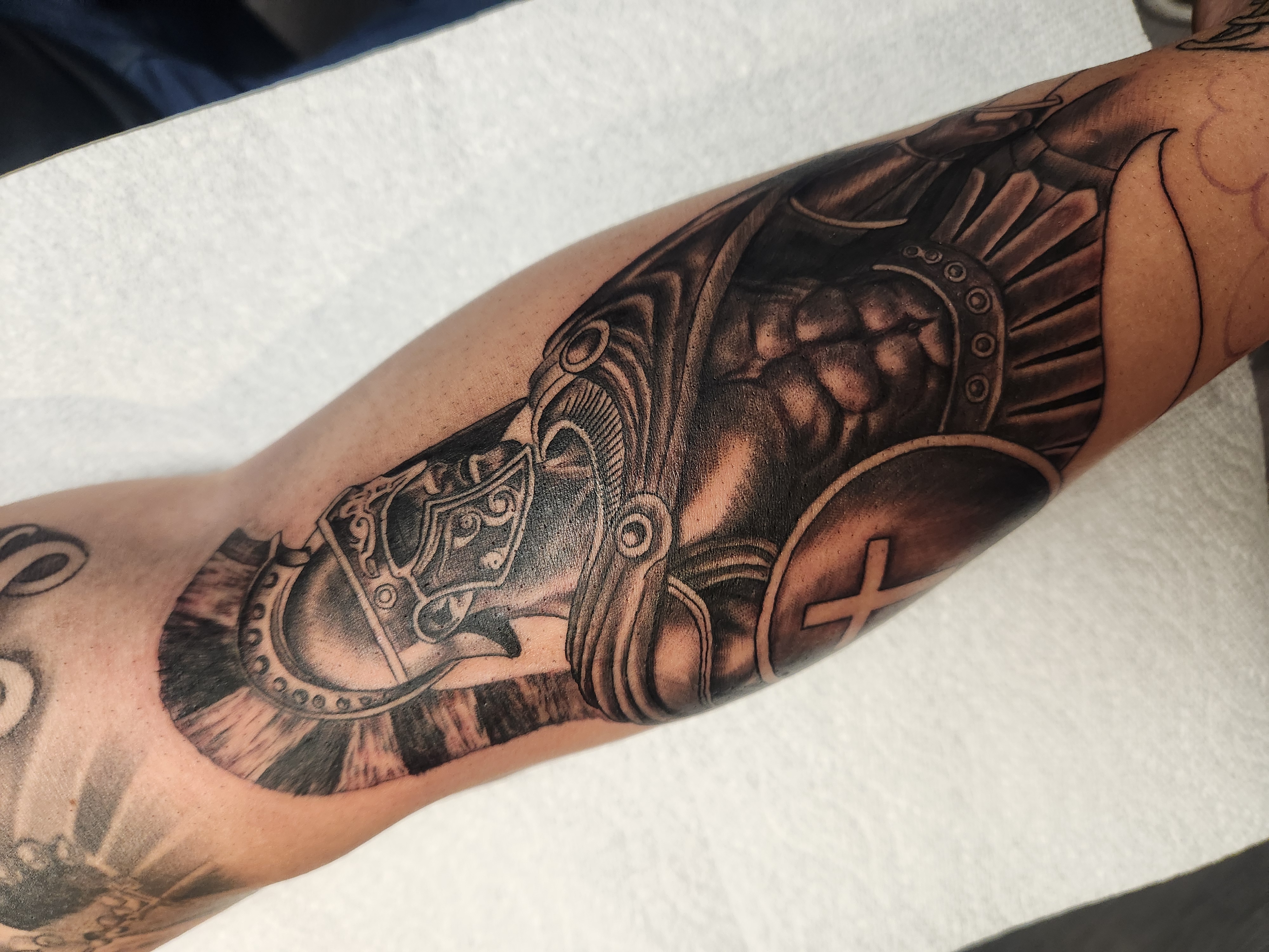 Black and grey realism tattoo 10