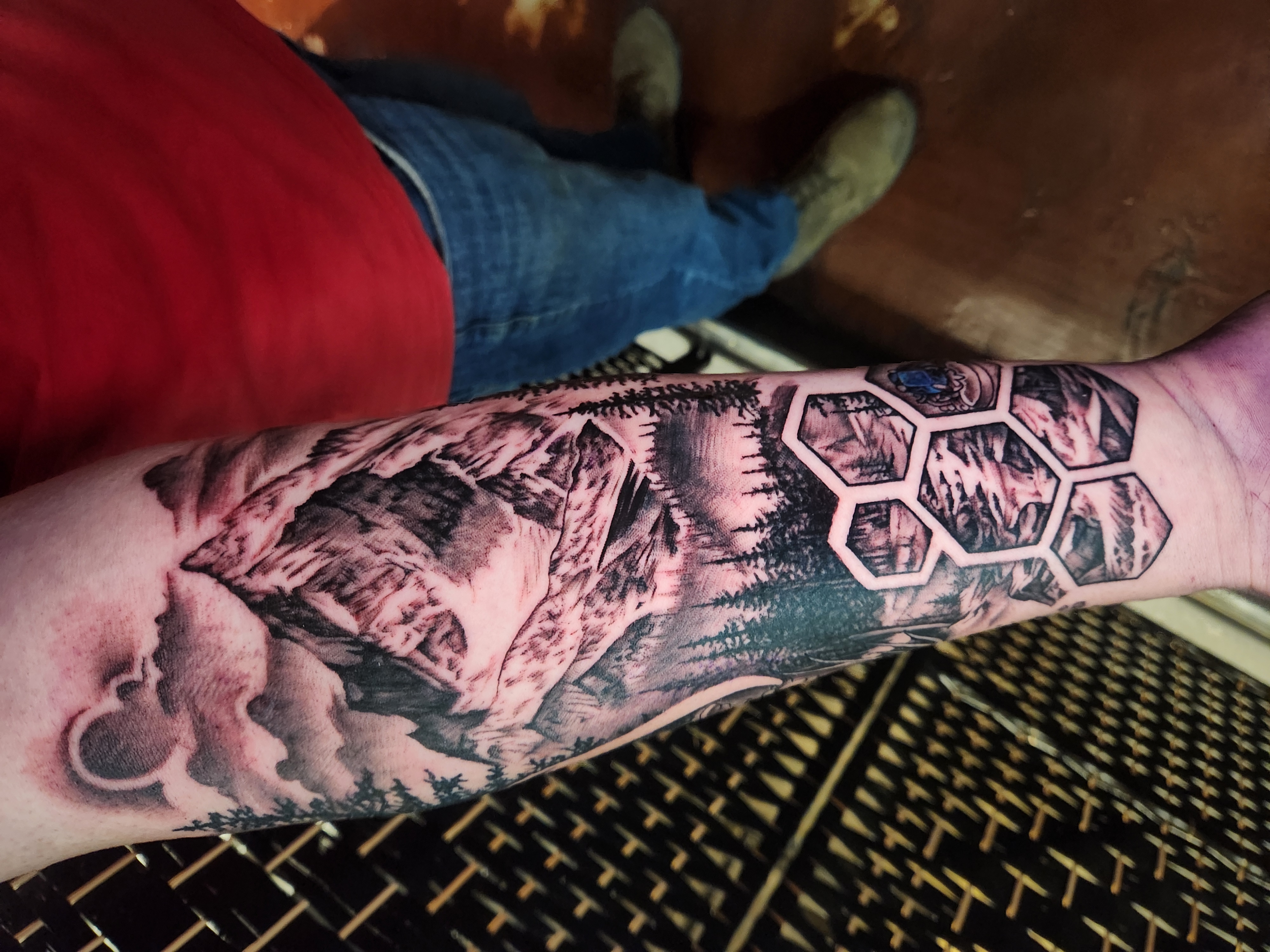 Black and grey realism tattoo 11