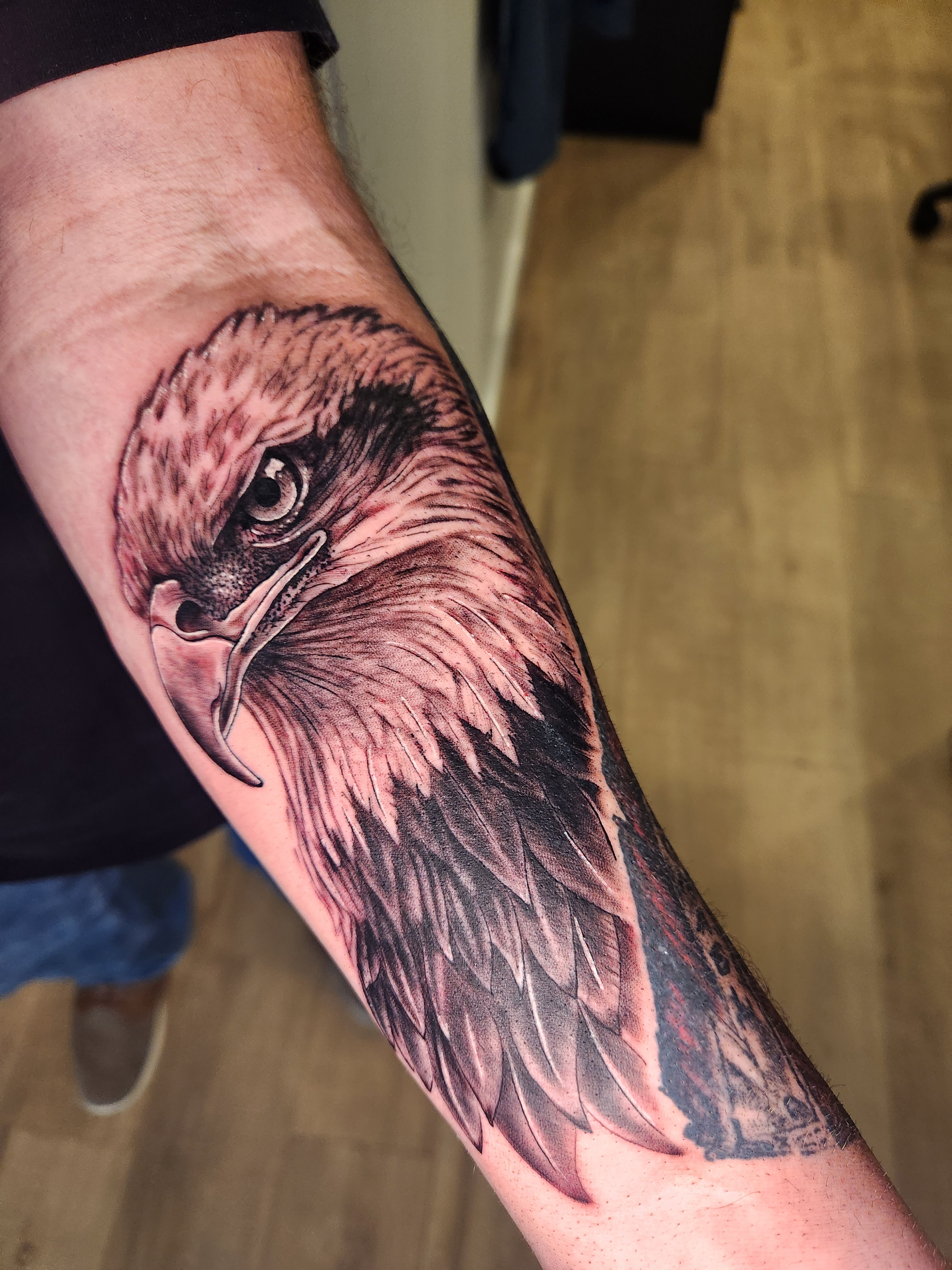 Black and grey realism tattoo 5